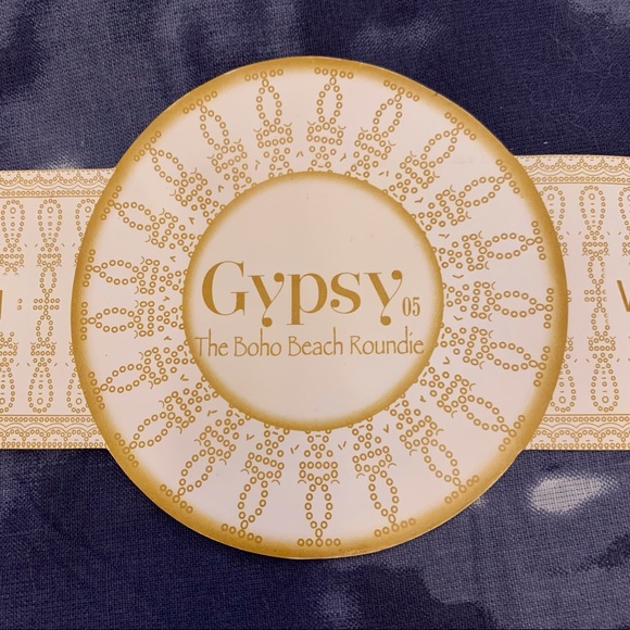 Gypsy 05 Boho Beach Tie Dye Roundie Blanket Throw - Picture 5 of 7